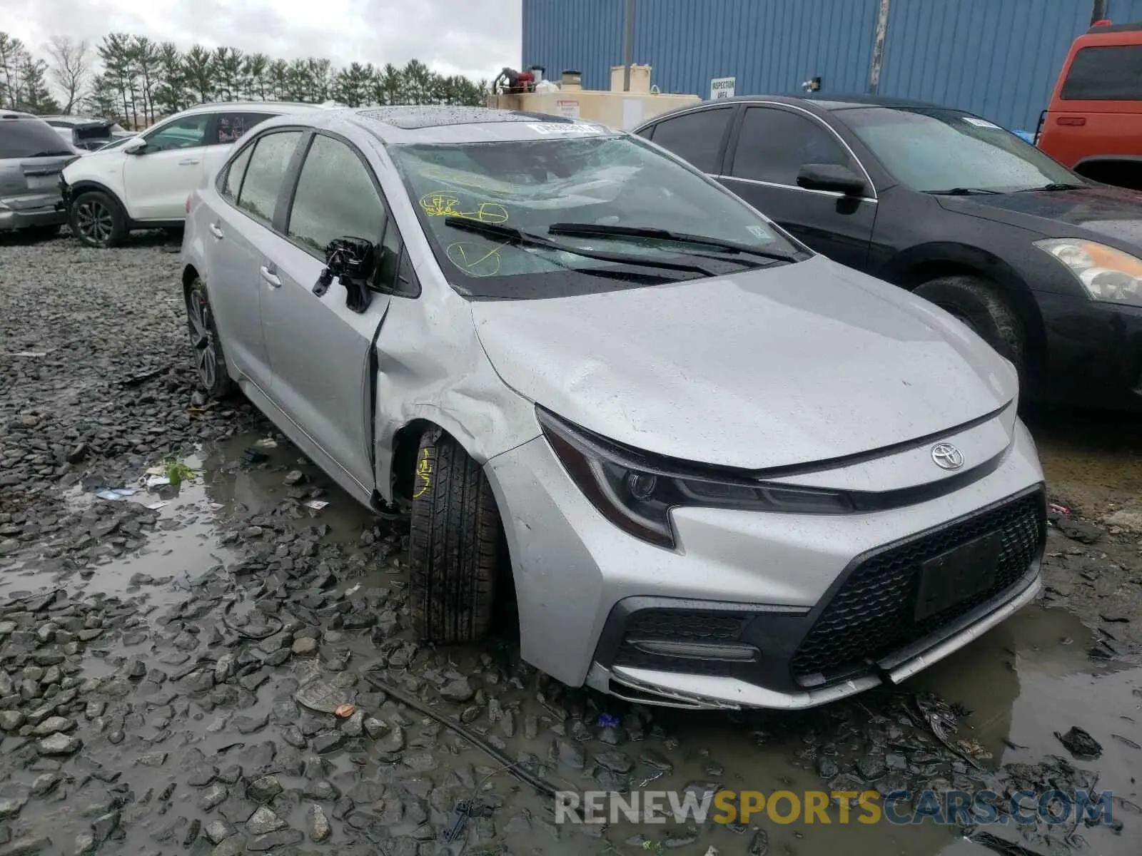 9 fotografías del automóvil dañado JTDP4RCE8LJ012569 TOYOTA COROLLA 2020