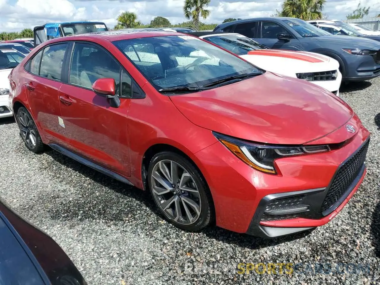 4 fotografías del automóvil dañado JTDP4RCE8LJ016265 TOYOTA COROLLA 2020