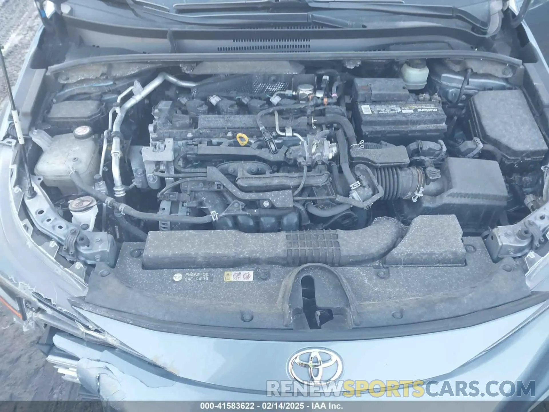 10 fotografías del automóvil dañado JTDP4RCE8LJ032031 TOYOTA COROLLA 2020