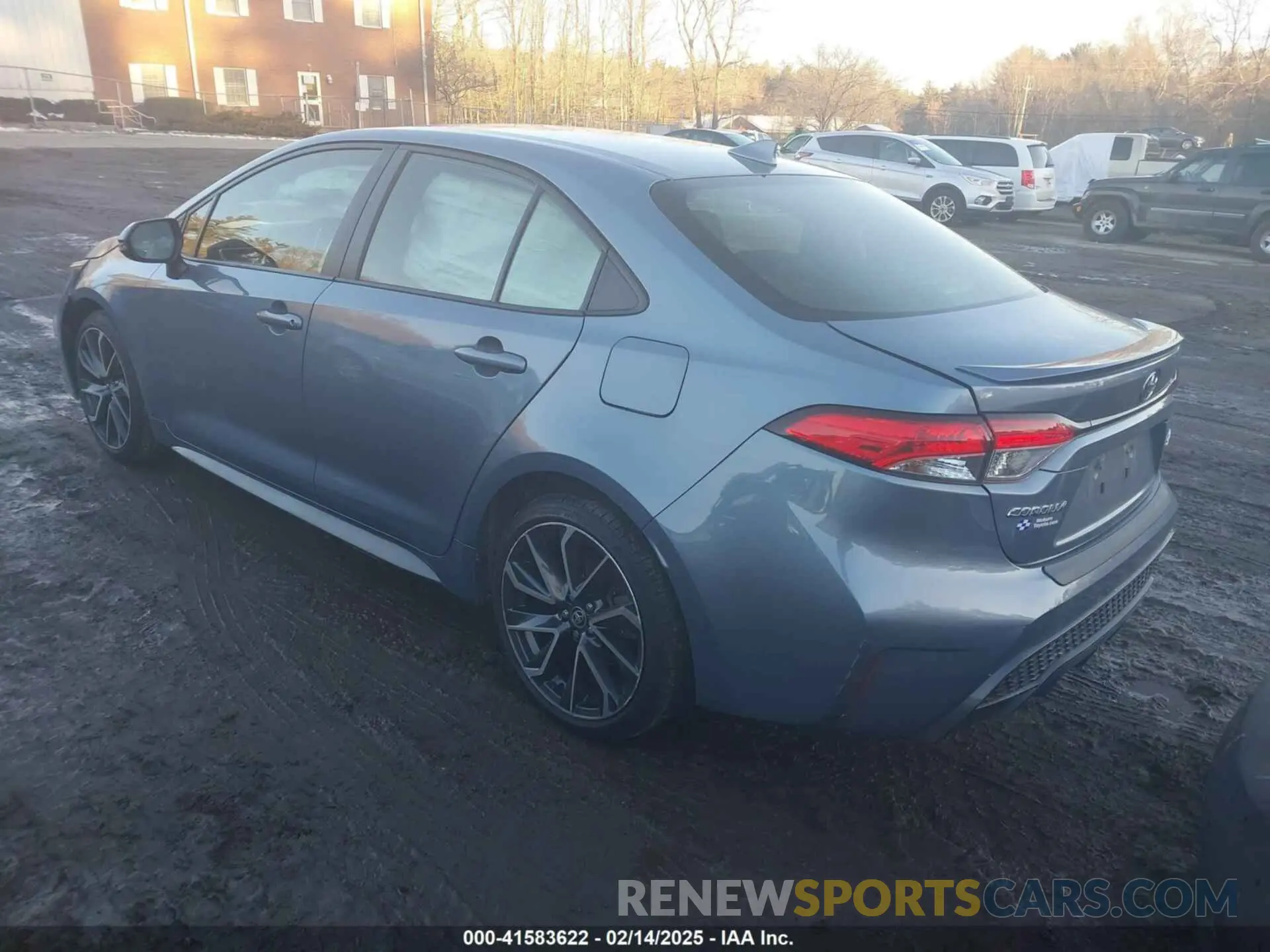 3 fotografías del automóvil dañado JTDP4RCE8LJ032031 TOYOTA COROLLA 2020