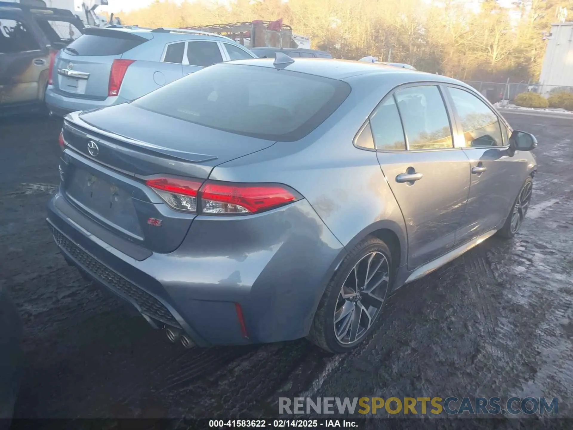 4 fotografías del automóvil dañado JTDP4RCE8LJ032031 TOYOTA COROLLA 2020