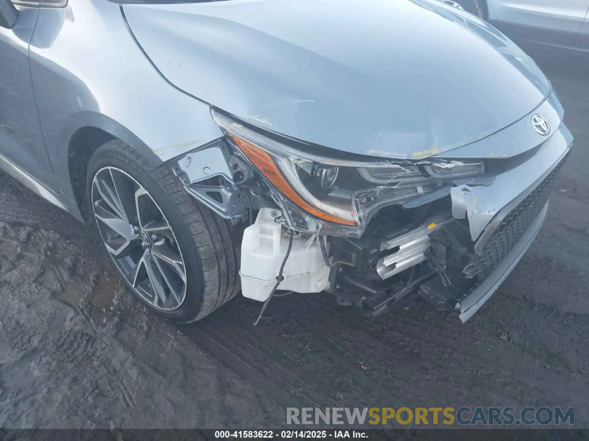 6 fotografías del automóvil dañado JTDP4RCE8LJ032031 TOYOTA COROLLA 2020