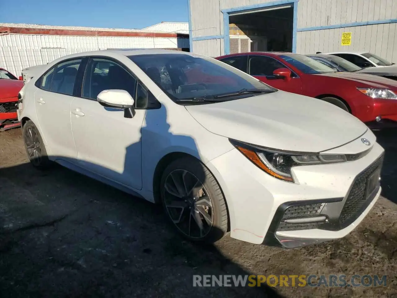 4 fotografías del automóvil dañado JTDP4RCE8LJ032742 TOYOTA COROLLA 2020