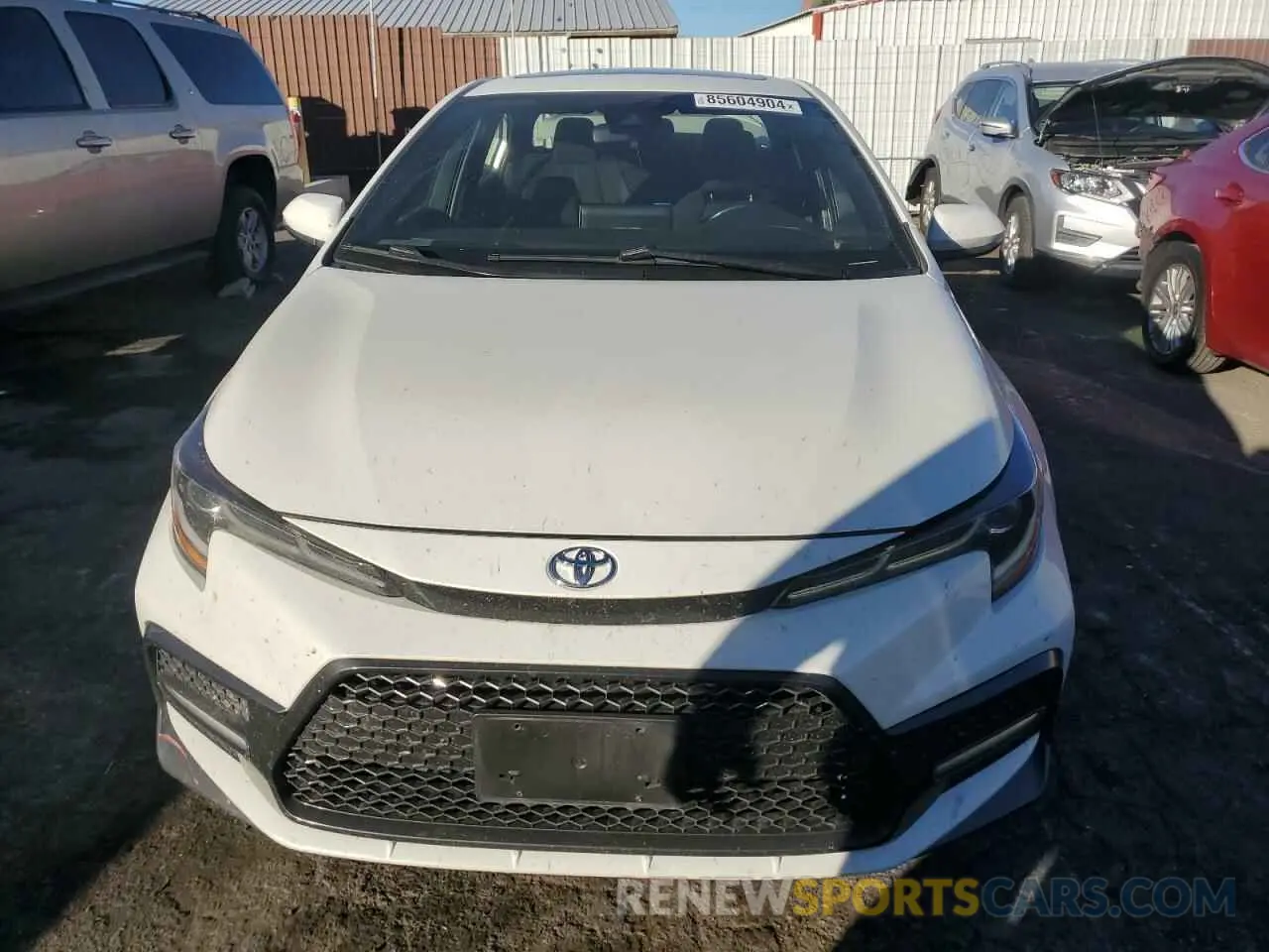 5 fotografías del automóvil dañado JTDP4RCE8LJ032742 TOYOTA COROLLA 2020
