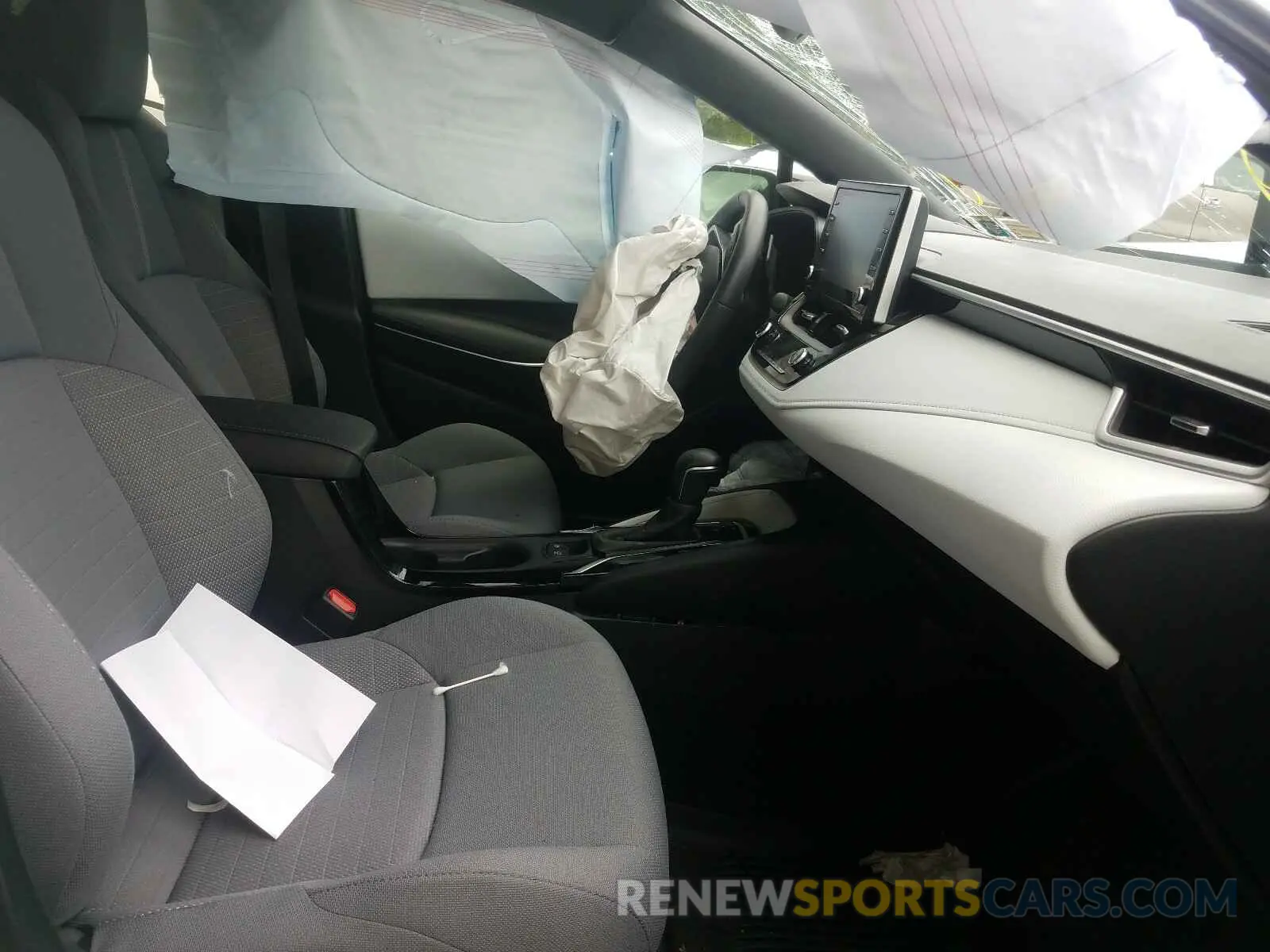 5 fotografías del automóvil dañado JTDP4RCE8LJ040615 TOYOTA COROLLA 2020