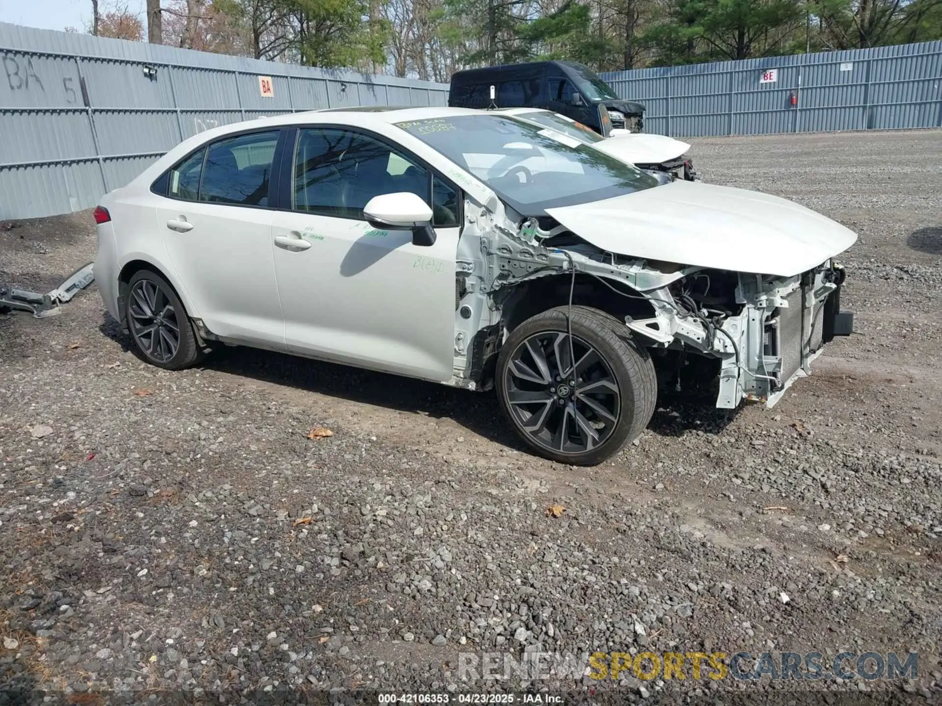 1 fotografías del automóvil dañado JTDP4RCE9LJ000933 TOYOTA COROLLA 2020