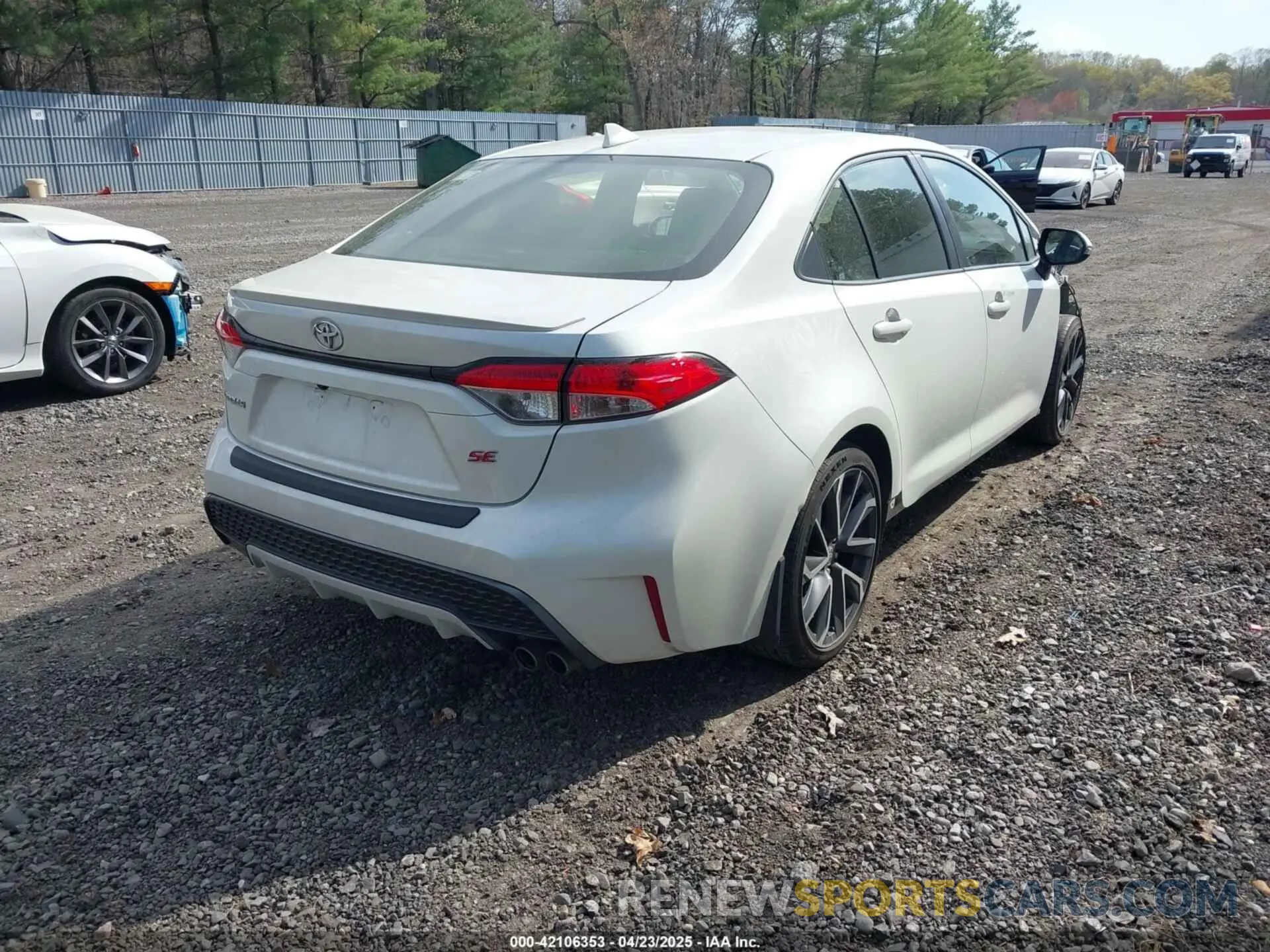 4 fotografías del automóvil dañado JTDP4RCE9LJ000933 TOYOTA COROLLA 2020