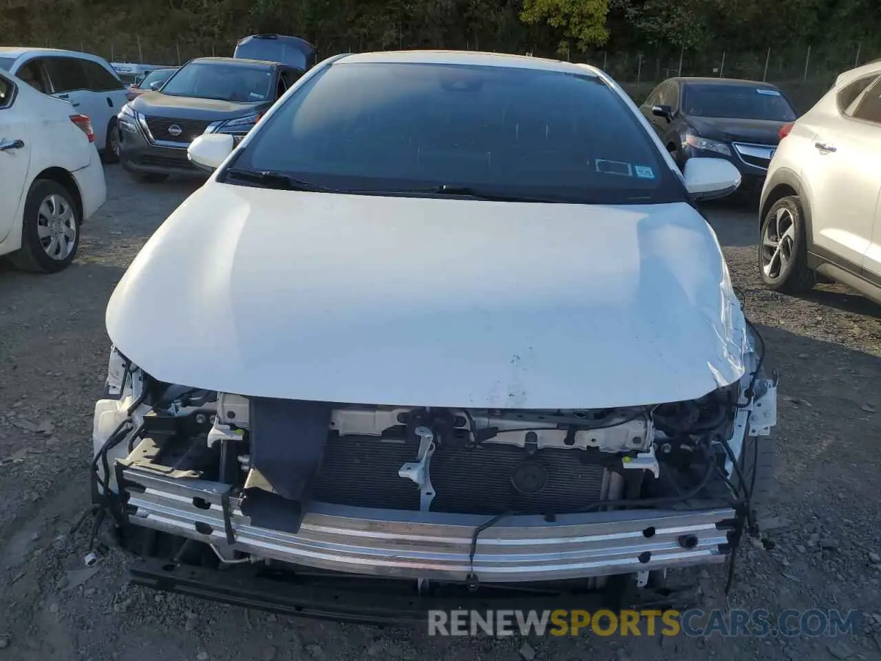 5 fotografías del automóvil dañado JTDP4RCE9LJ006957 TOYOTA COROLLA 2020