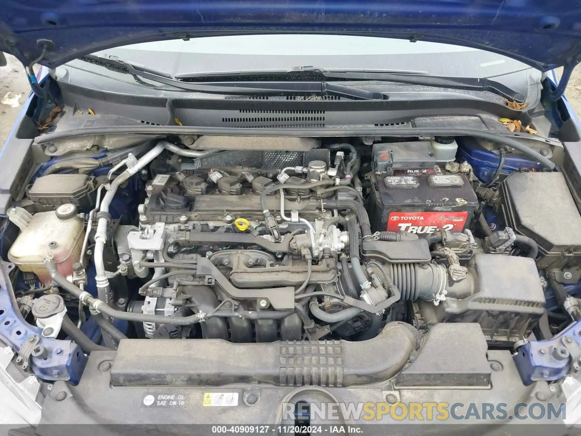 10 fotografías del automóvil dañado JTDP4RCE9LJ012239 TOYOTA COROLLA 2020