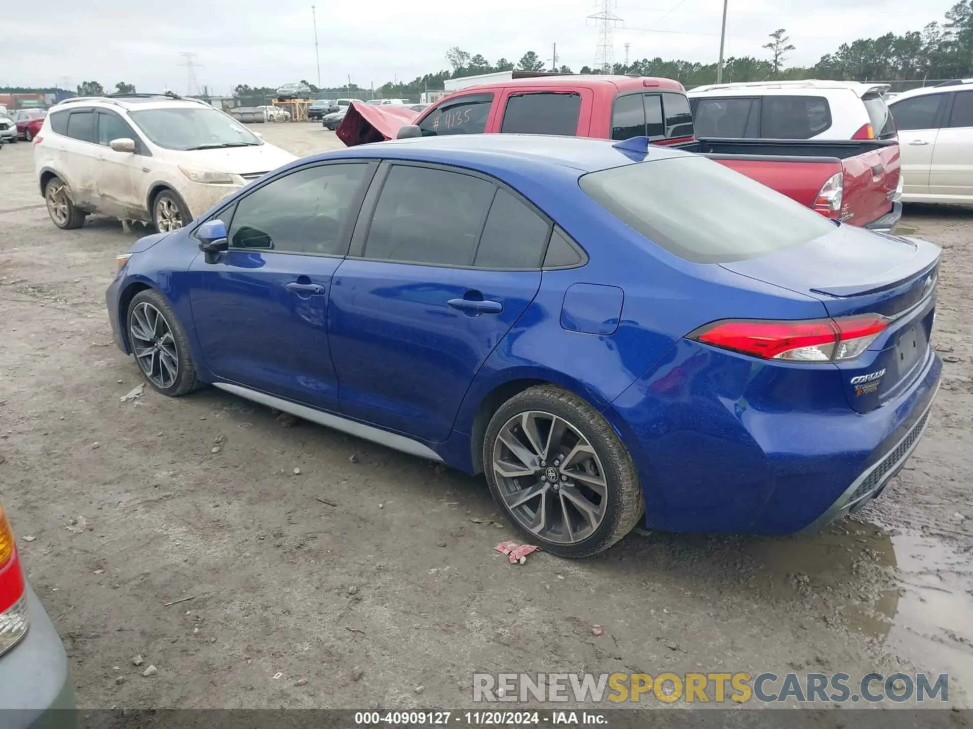 14 fotografías del automóvil dañado JTDP4RCE9LJ012239 TOYOTA COROLLA 2020