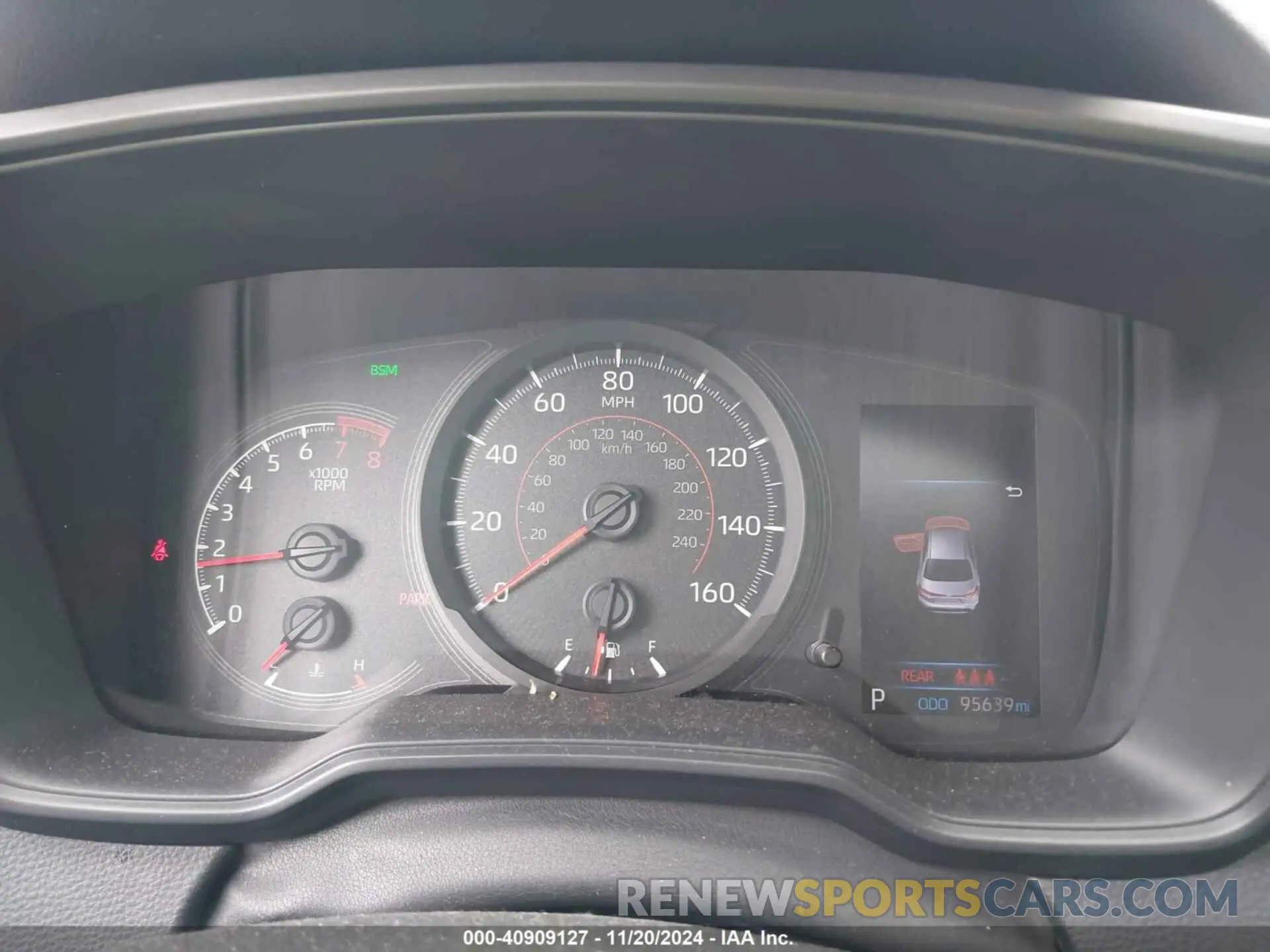 7 fotografías del automóvil dañado JTDP4RCE9LJ012239 TOYOTA COROLLA 2020