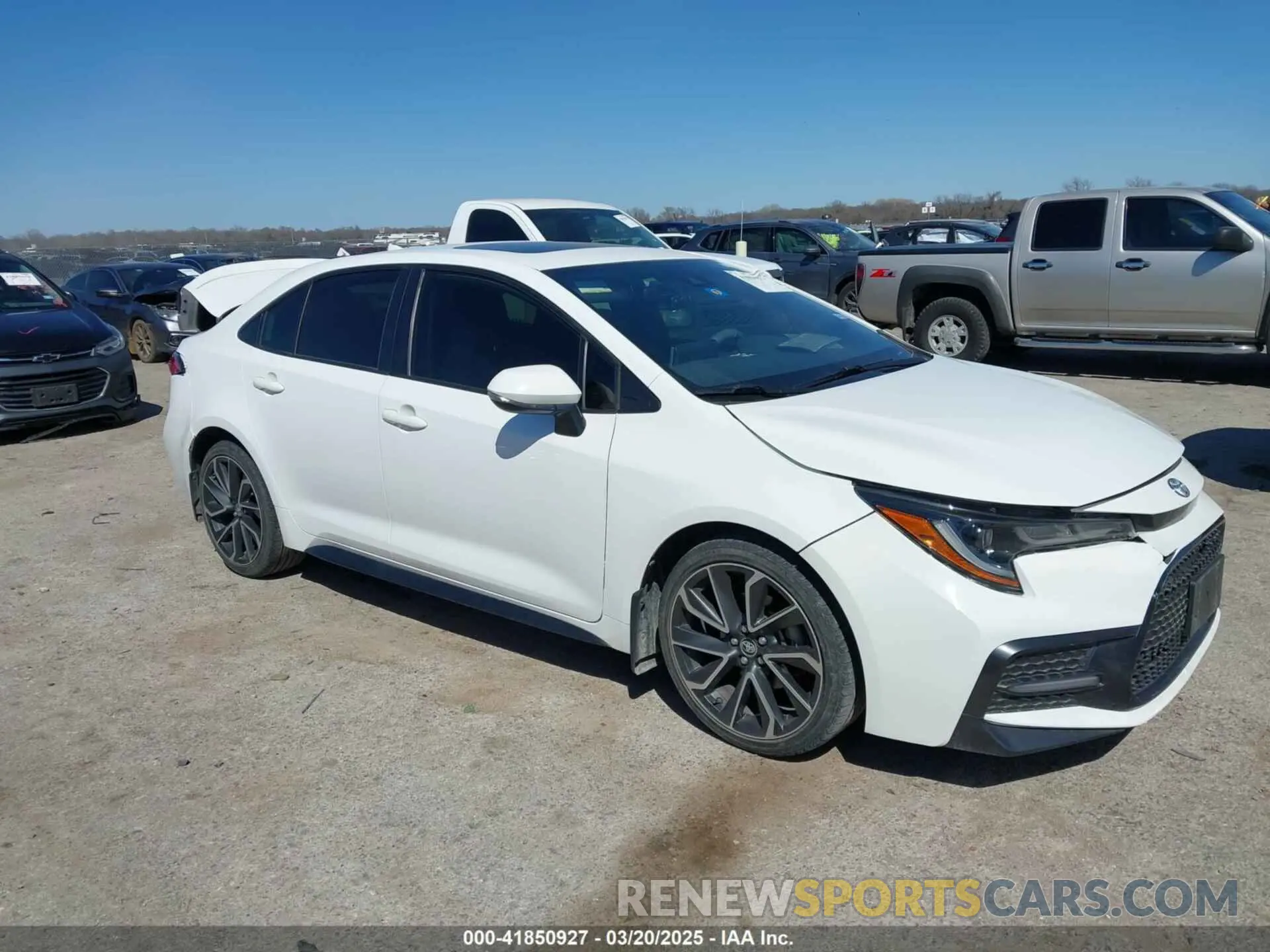 1 fotografías del automóvil dañado JTDP4RCE9LJ013763 TOYOTA COROLLA 2020