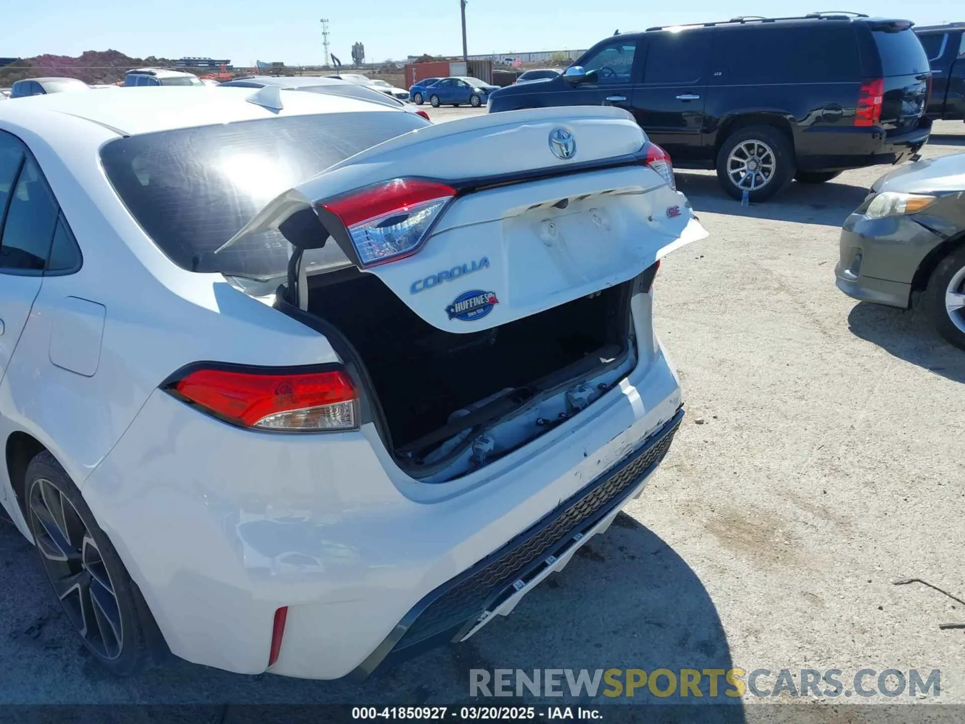 6 fotografías del automóvil dañado JTDP4RCE9LJ013763 TOYOTA COROLLA 2020