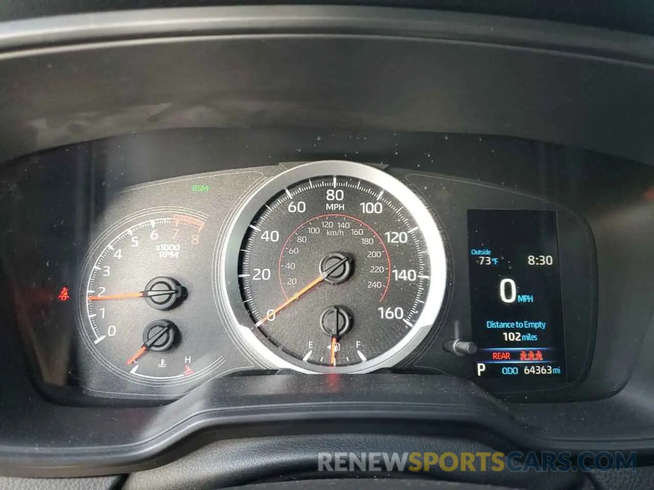 9 fotografías del automóvil dañado JTDP4RCE9LJ016517 TOYOTA COROLLA 2020