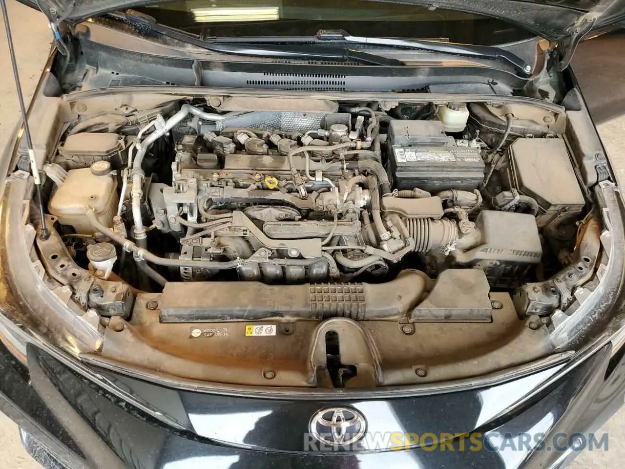 11 fotografías del automóvil dañado JTDP4RCE9LJ033298 TOYOTA COROLLA 2020