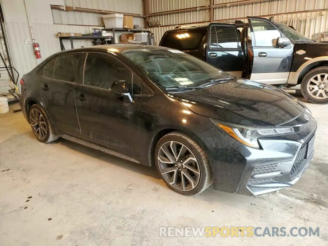 4 fotografías del automóvil dañado JTDP4RCE9LJ033298 TOYOTA COROLLA 2020