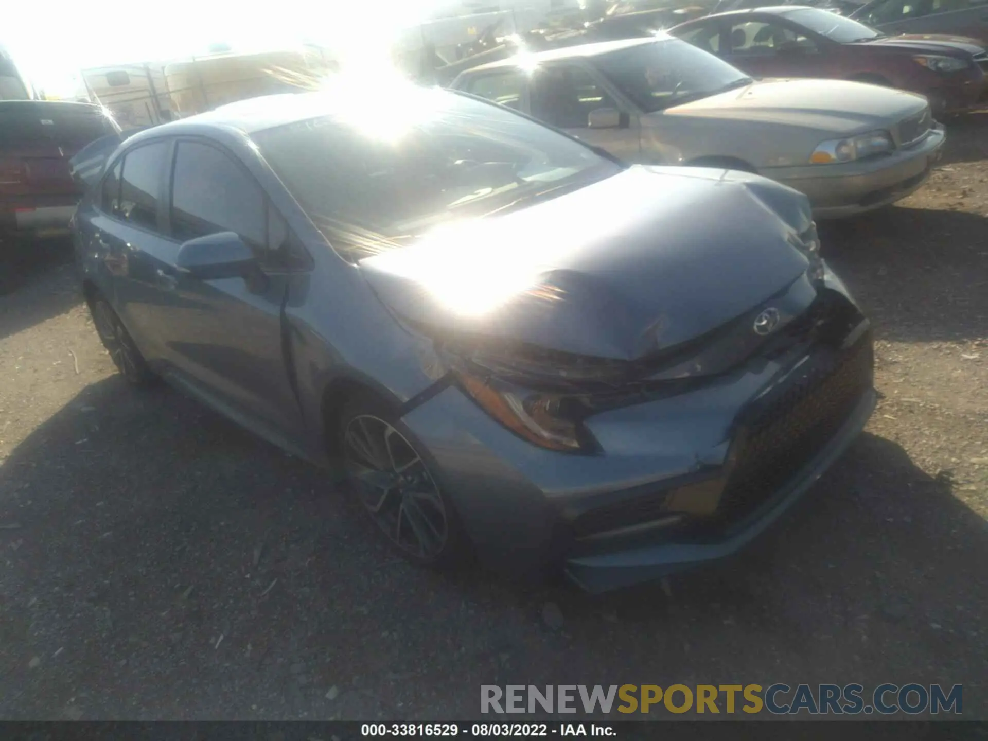 1 fotografías del automóvil dañado JTDP4RCEXLJ015361 TOYOTA COROLLA 2020