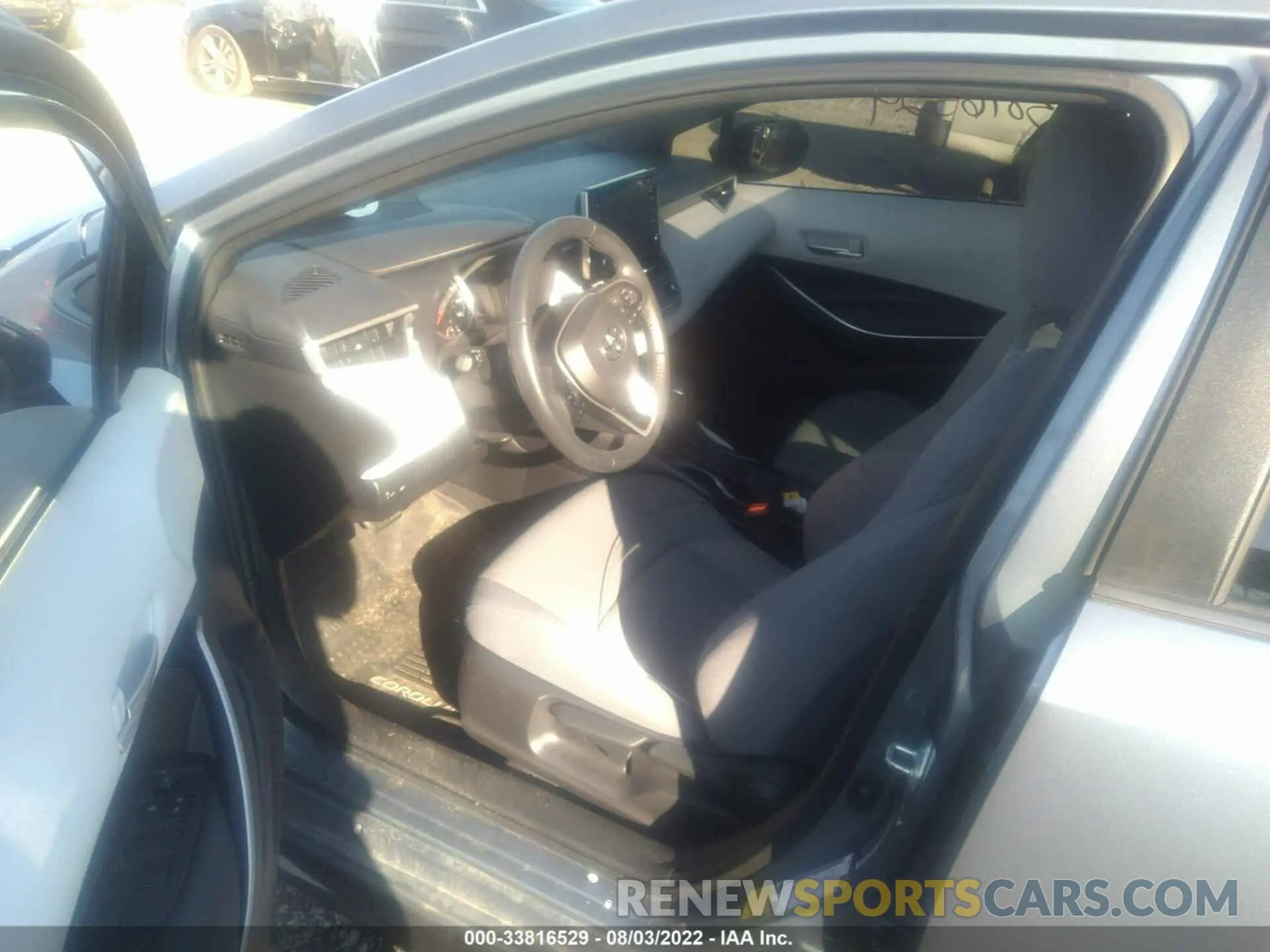 5 fotografías del automóvil dañado JTDP4RCEXLJ015361 TOYOTA COROLLA 2020