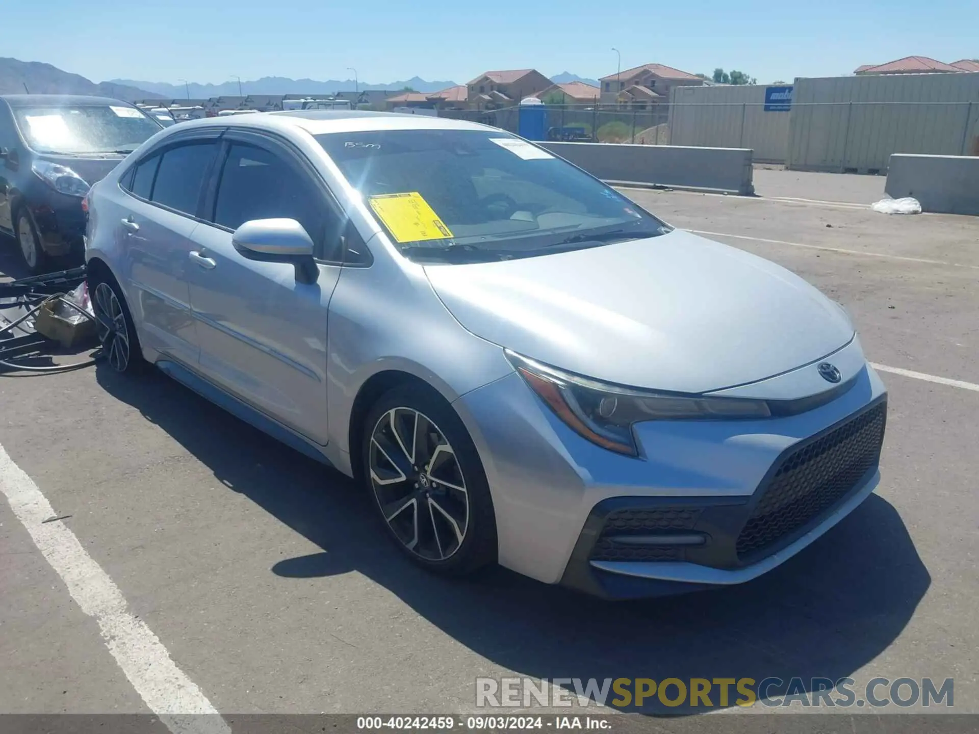 1 fotografías del automóvil dañado JTDP4RCEXLJ019068 TOYOTA COROLLA 2020
