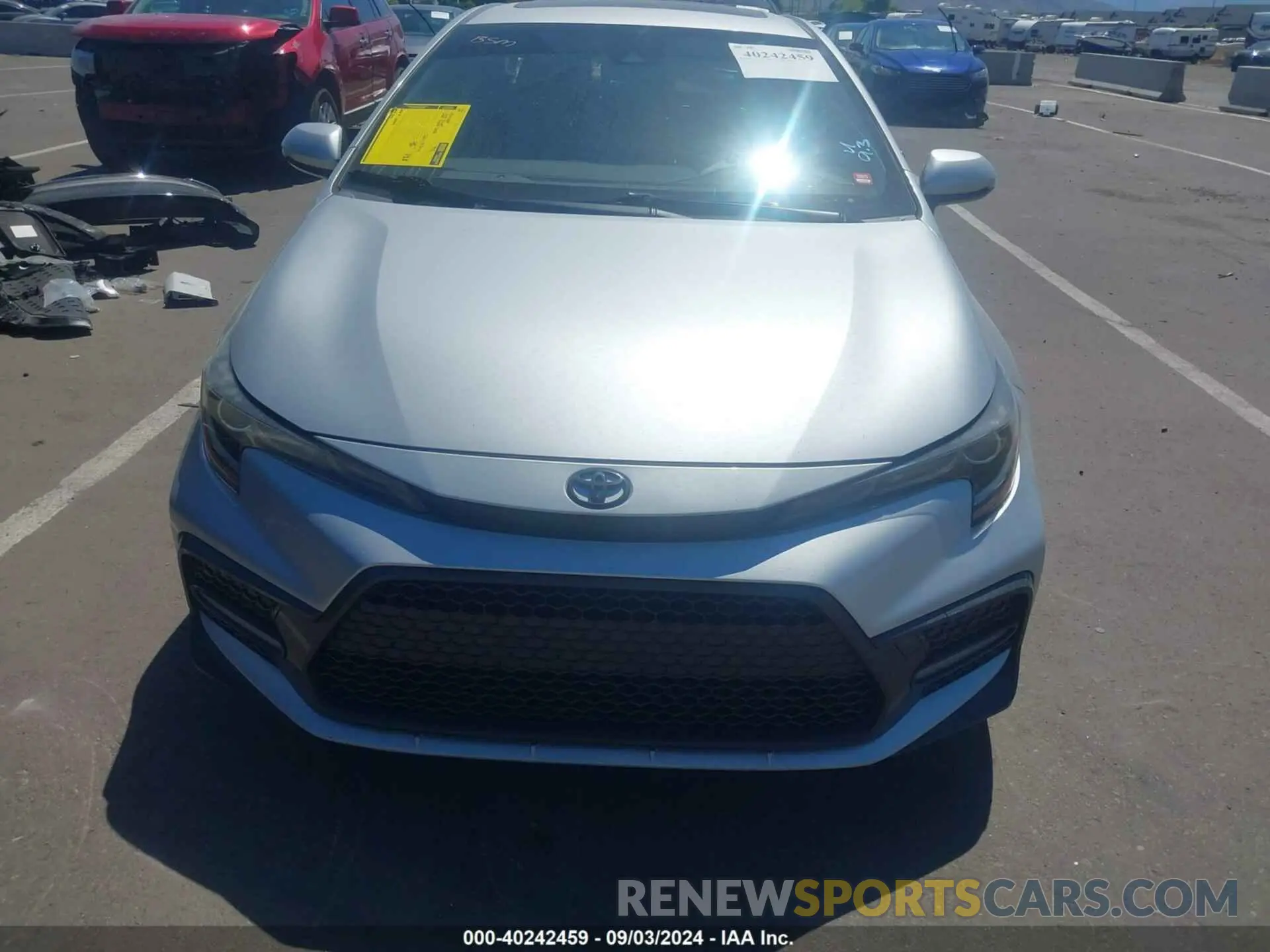 13 fotografías del automóvil dañado JTDP4RCEXLJ019068 TOYOTA COROLLA 2020