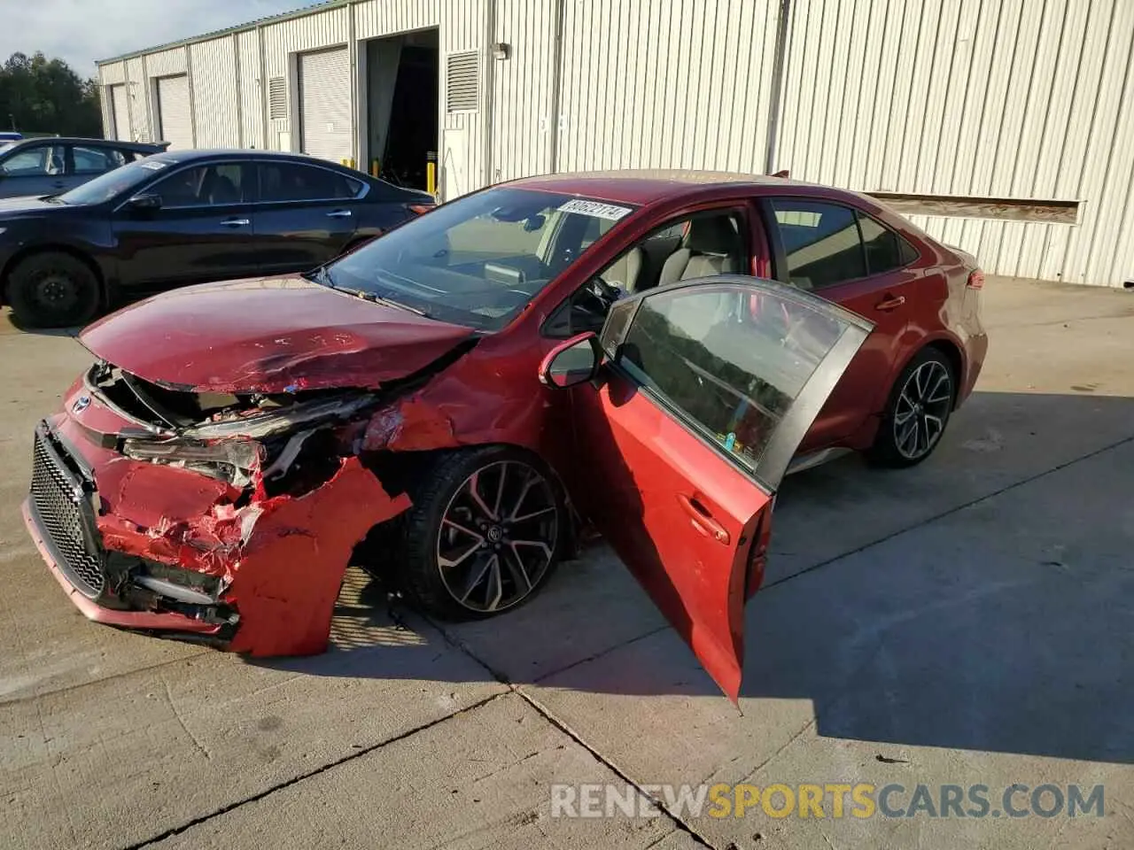 1 fotografías del automóvil dañado JTDS4RCE0LJ000670 TOYOTA COROLLA 2020