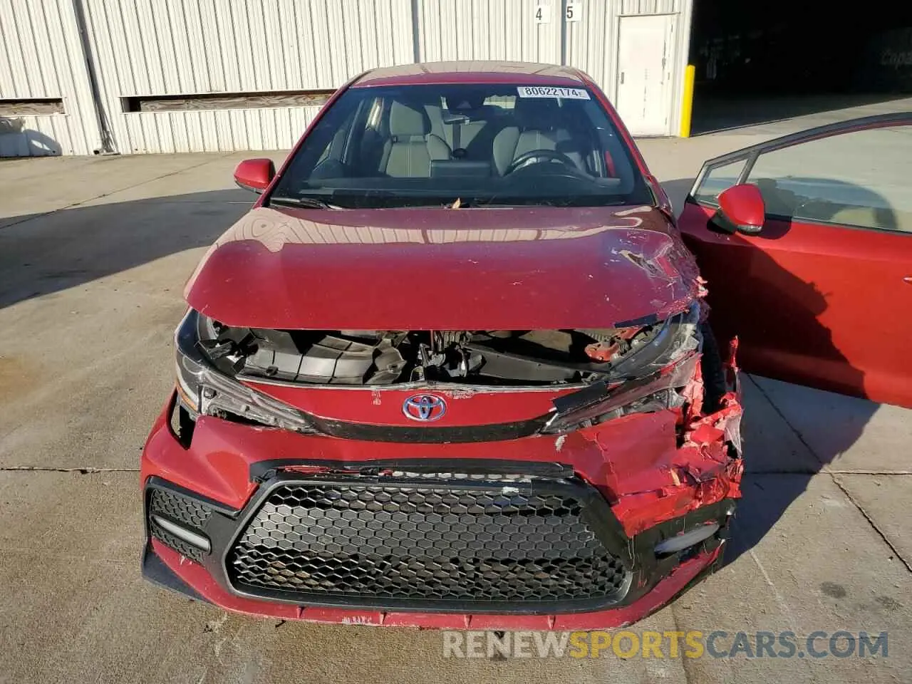 5 fotografías del automóvil dañado JTDS4RCE0LJ000670 TOYOTA COROLLA 2020