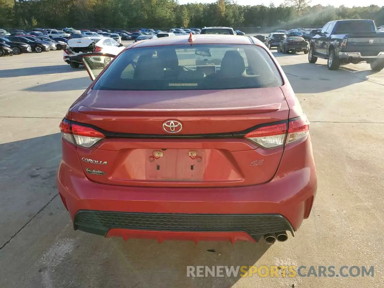 6 fotografías del automóvil dañado JTDS4RCE0LJ000670 TOYOTA COROLLA 2020