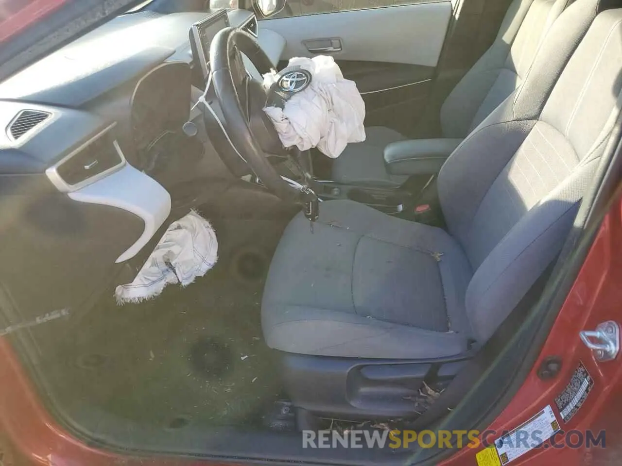 7 fotografías del automóvil dañado JTDS4RCE0LJ000670 TOYOTA COROLLA 2020