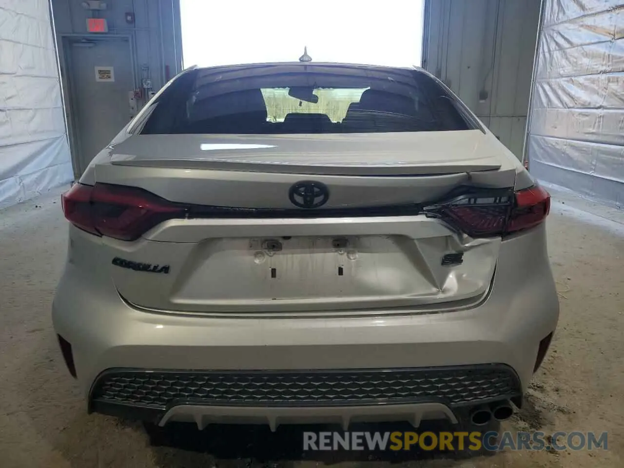6 fotografías del automóvil dañado JTDS4RCE0LJ006498 TOYOTA COROLLA 2020