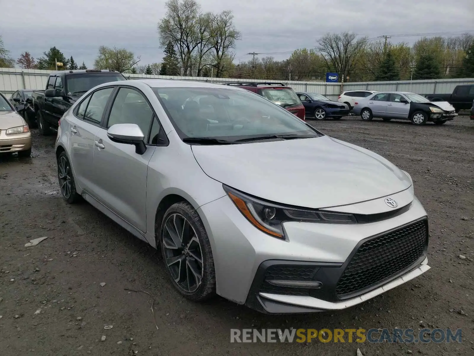 1 fotografías del automóvil dañado JTDS4RCE0LJ021941 TOYOTA COROLLA 2020