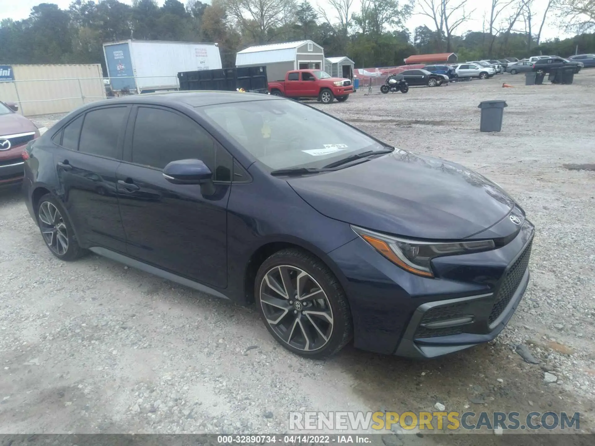 1 fotografías del automóvil dañado JTDS4RCE0LJ026203 TOYOTA COROLLA 2020