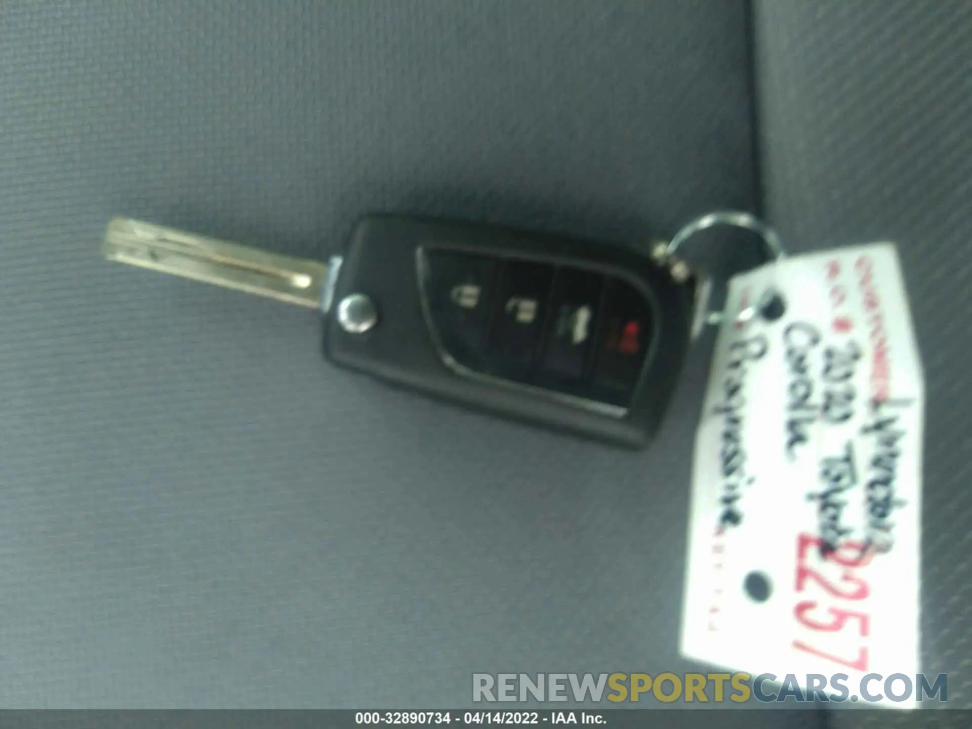 11 fotografías del automóvil dañado JTDS4RCE0LJ026203 TOYOTA COROLLA 2020