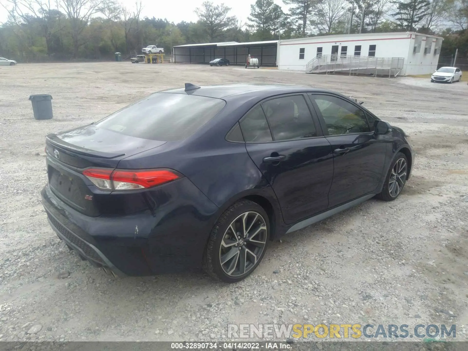 4 fotografías del automóvil dañado JTDS4RCE0LJ026203 TOYOTA COROLLA 2020