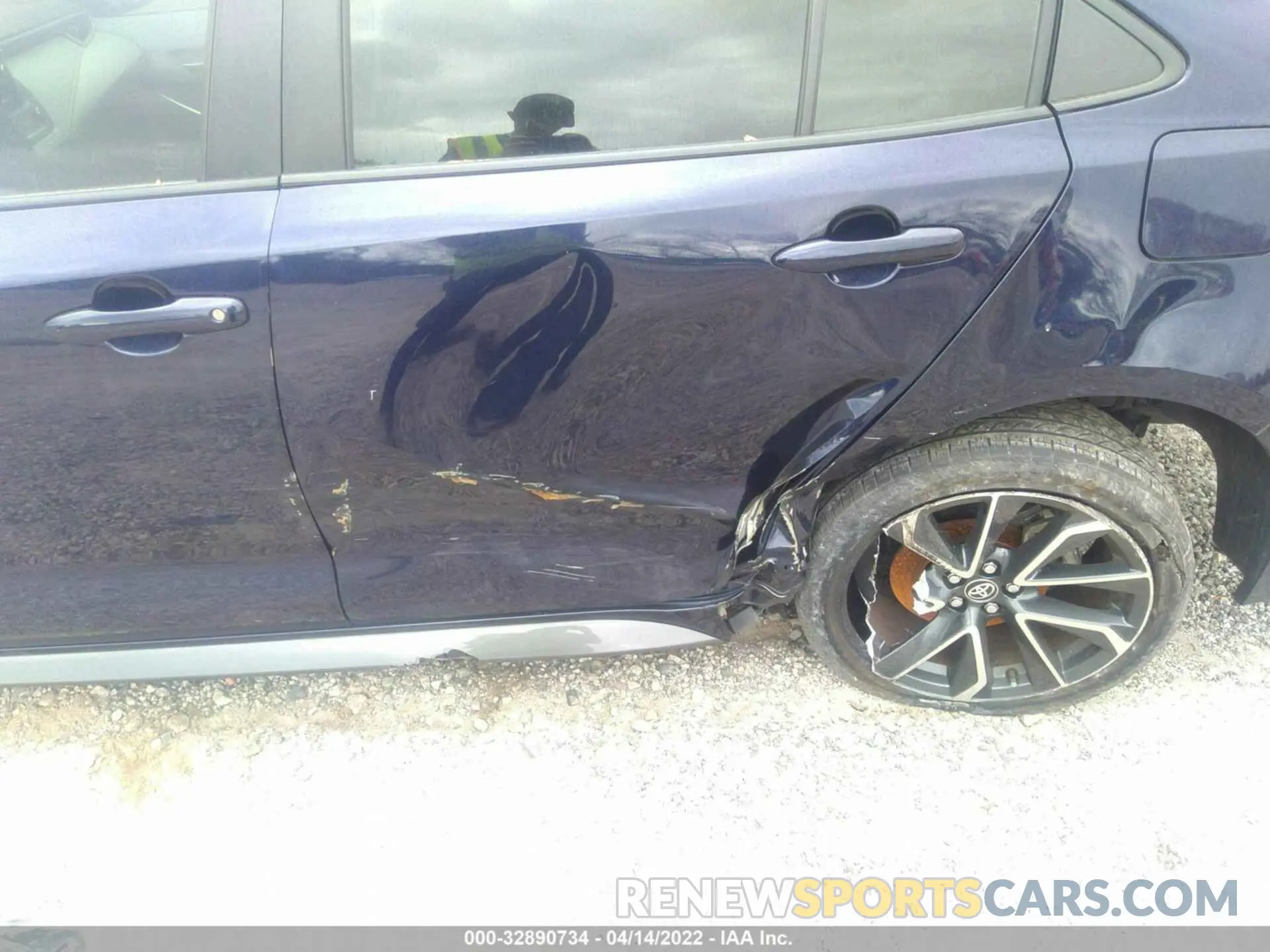 6 fotografías del automóvil dañado JTDS4RCE0LJ026203 TOYOTA COROLLA 2020