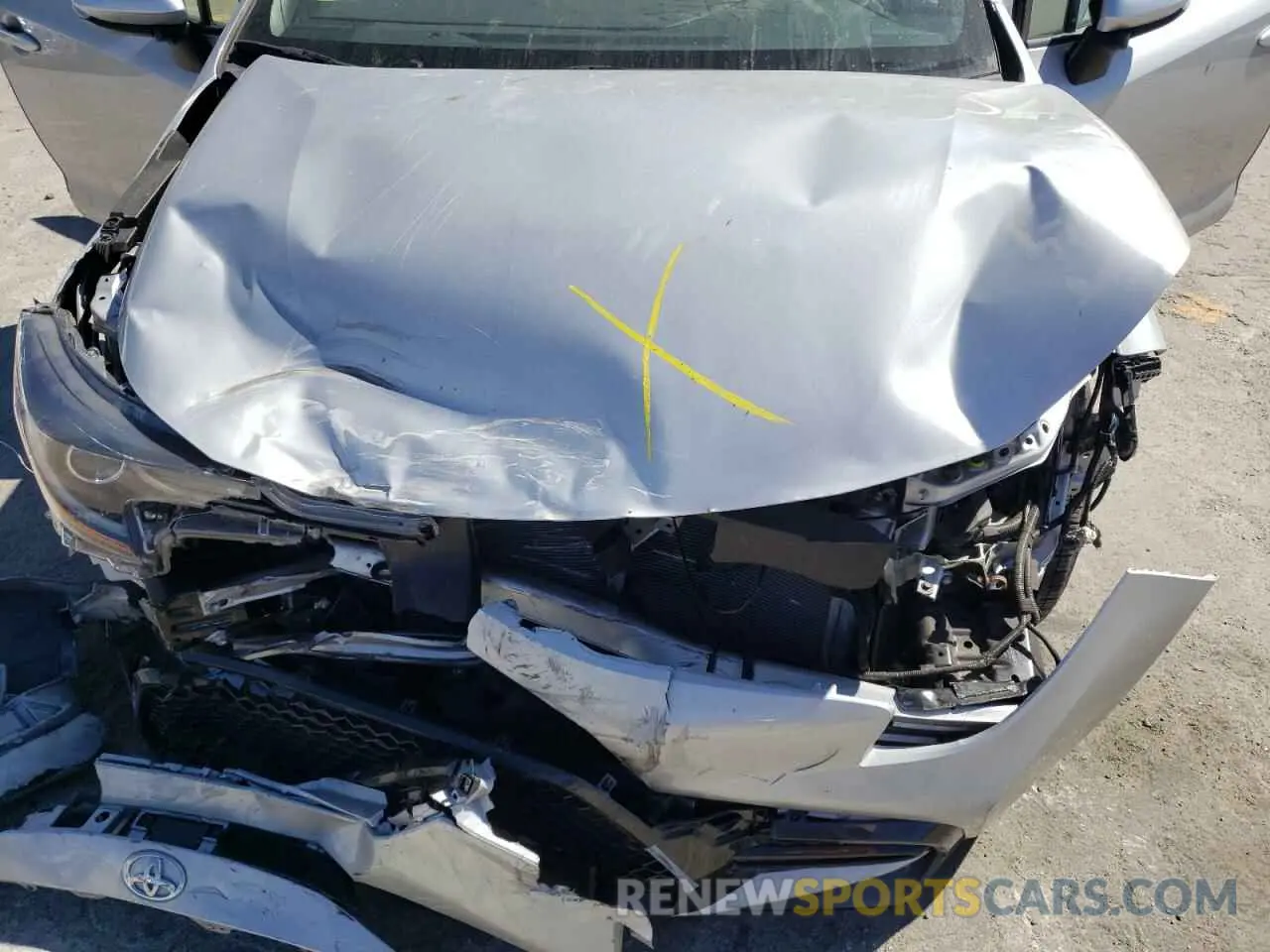 7 fotografías del automóvil dañado JTDS4RCE0LJ032308 TOYOTA COROLLA 2020