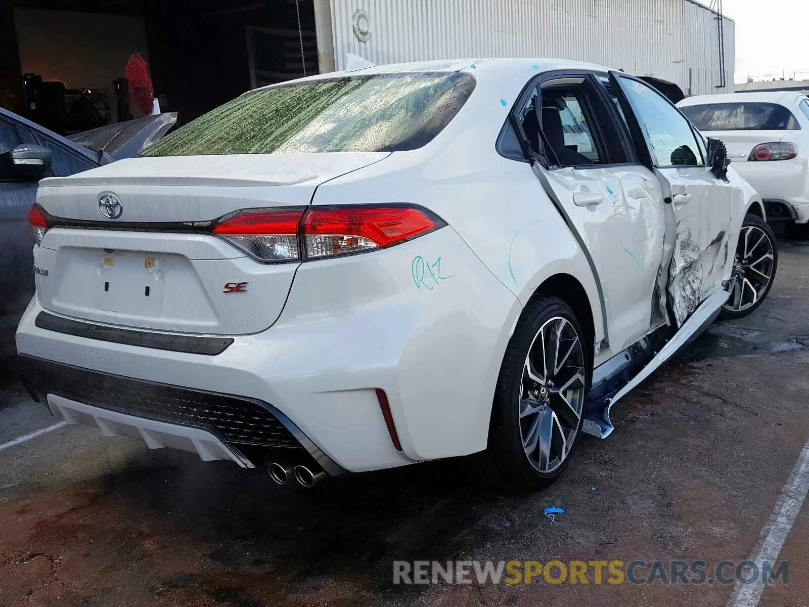 4 fotografías del automóvil dañado JTDS4RCE0LJ033524 TOYOTA COROLLA 2020