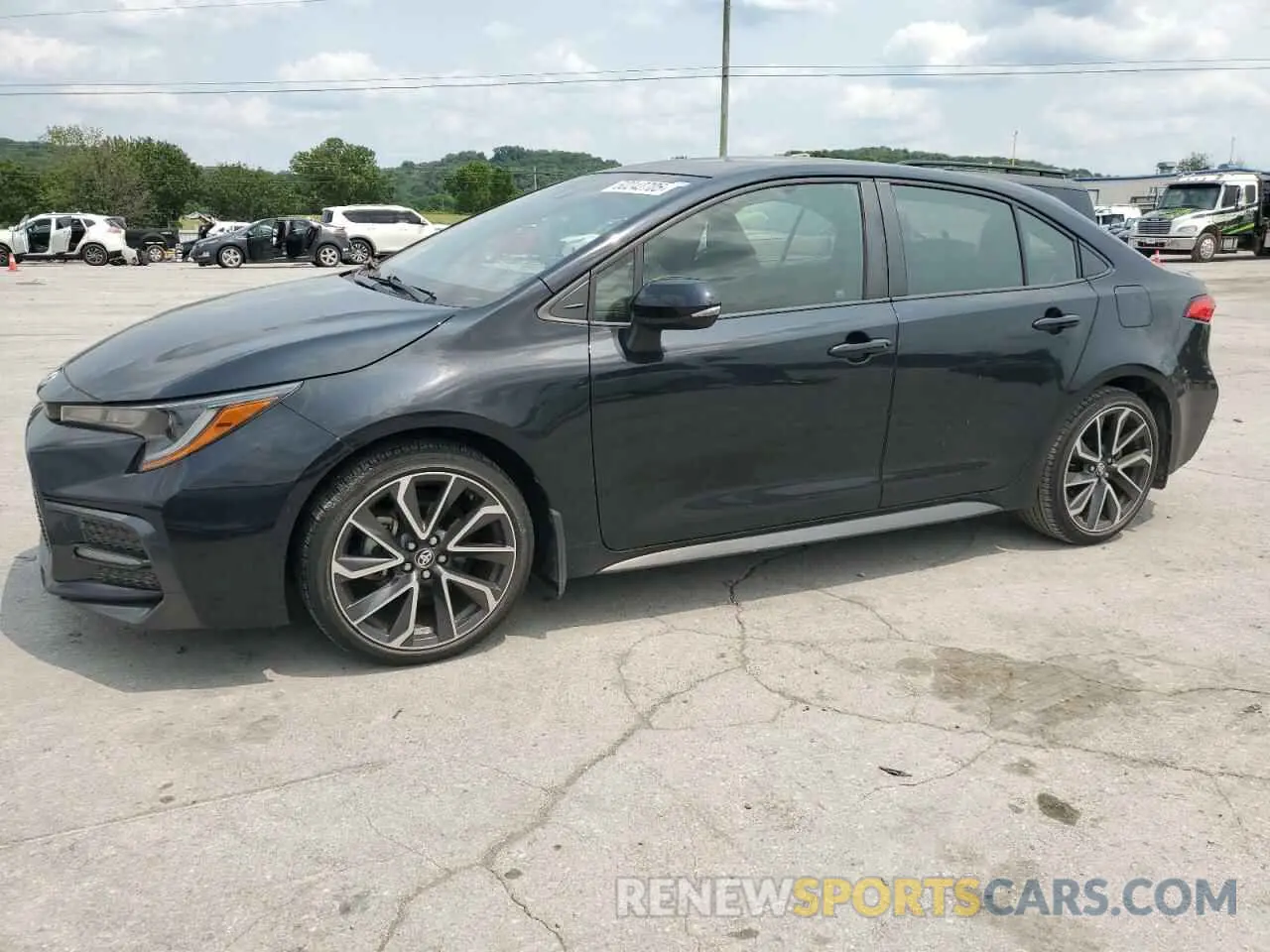 1 fotografías del automóvil dañado JTDS4RCE0LJ040067 TOYOTA COROLLA 2020