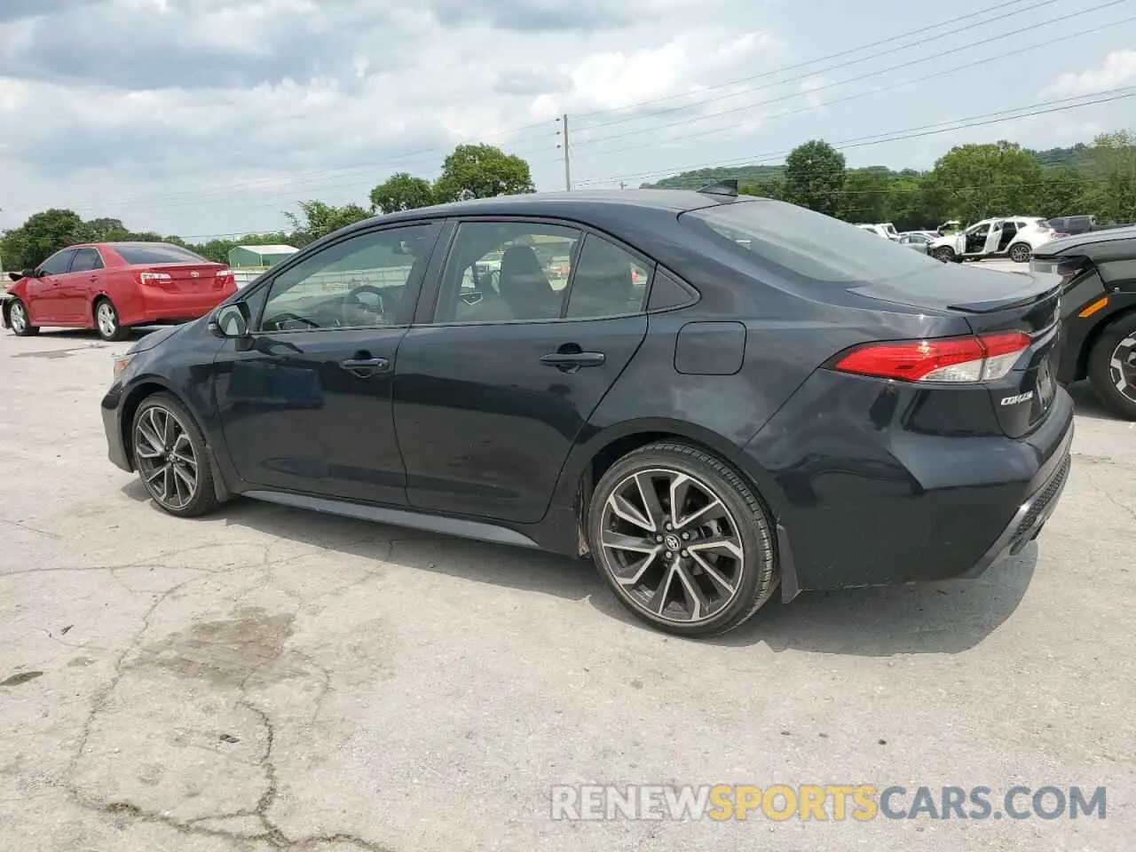 2 fotografías del automóvil dañado JTDS4RCE0LJ040067 TOYOTA COROLLA 2020