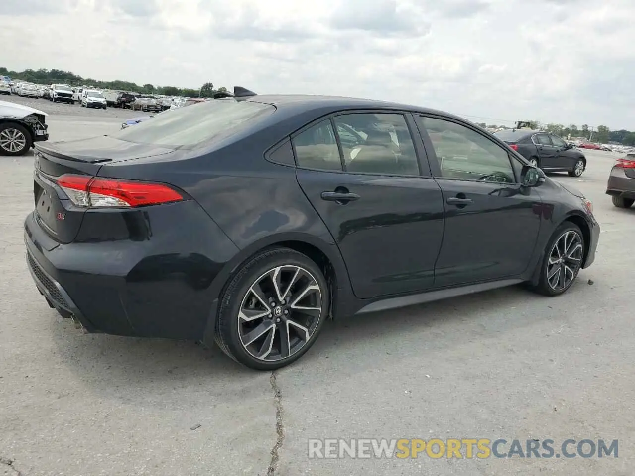 3 fotografías del automóvil dañado JTDS4RCE0LJ040067 TOYOTA COROLLA 2020