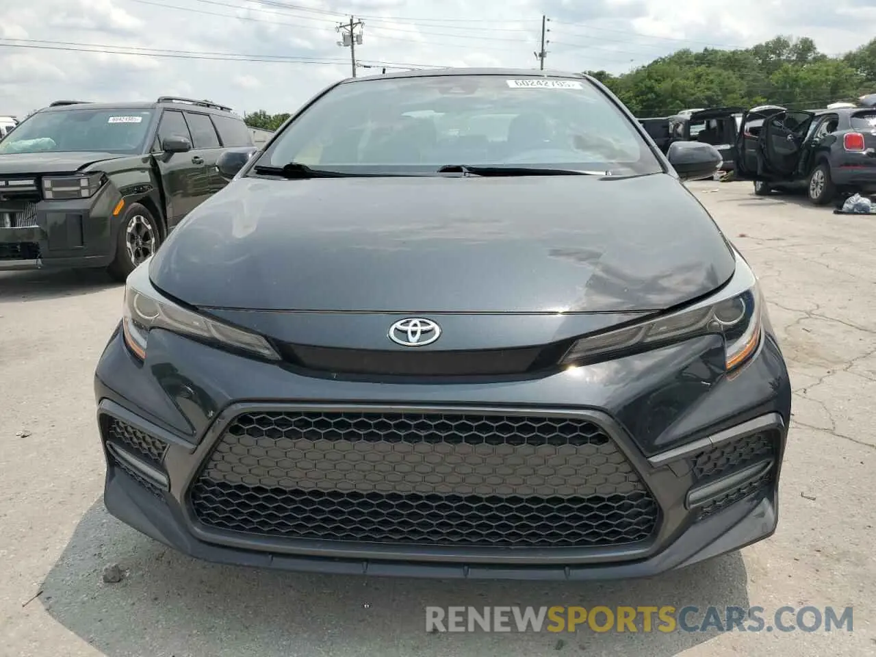5 fotografías del automóvil dañado JTDS4RCE0LJ040067 TOYOTA COROLLA 2020