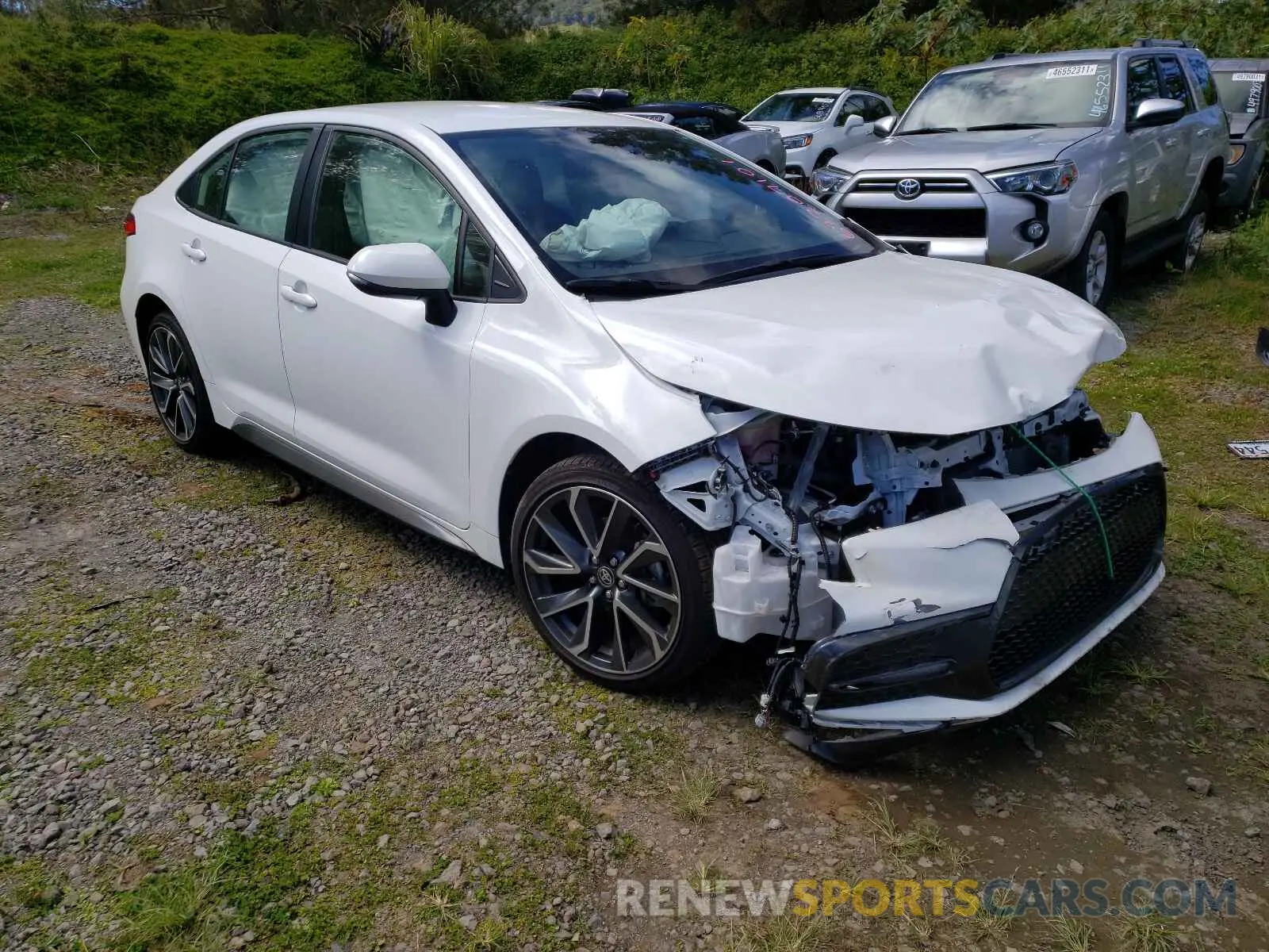 1 fotografías del automóvil dañado JTDS4RCE0LJ043678 TOYOTA COROLLA 2020