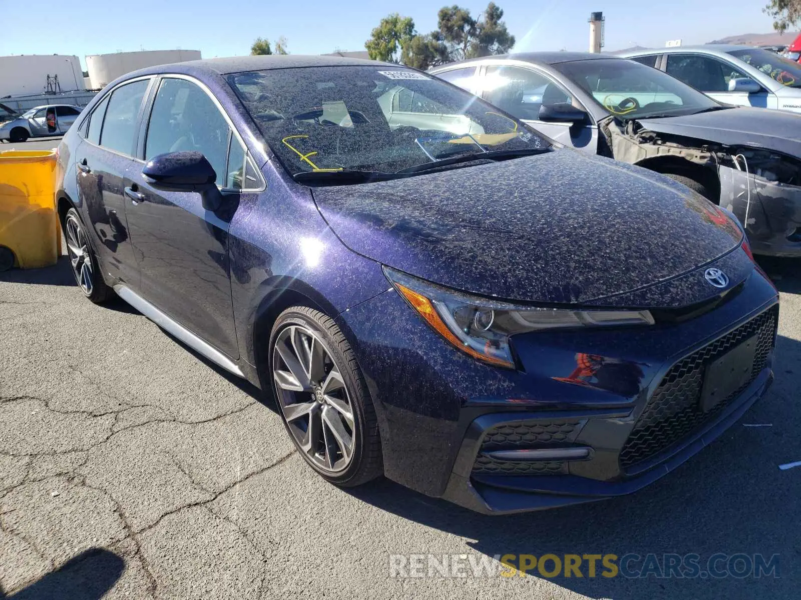 1 fotografías del automóvil dañado JTDS4RCE0LJ052753 TOYOTA COROLLA 2020