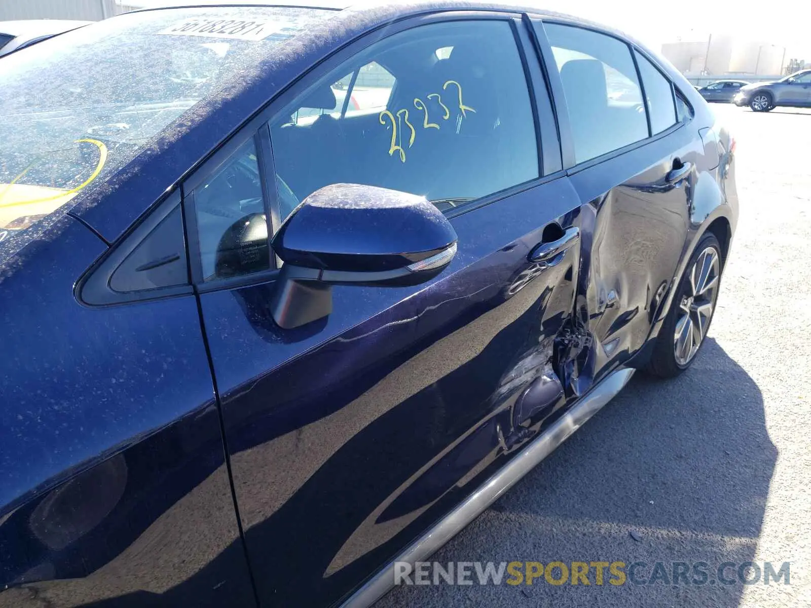 9 fotografías del automóvil dañado JTDS4RCE0LJ052753 TOYOTA COROLLA 2020