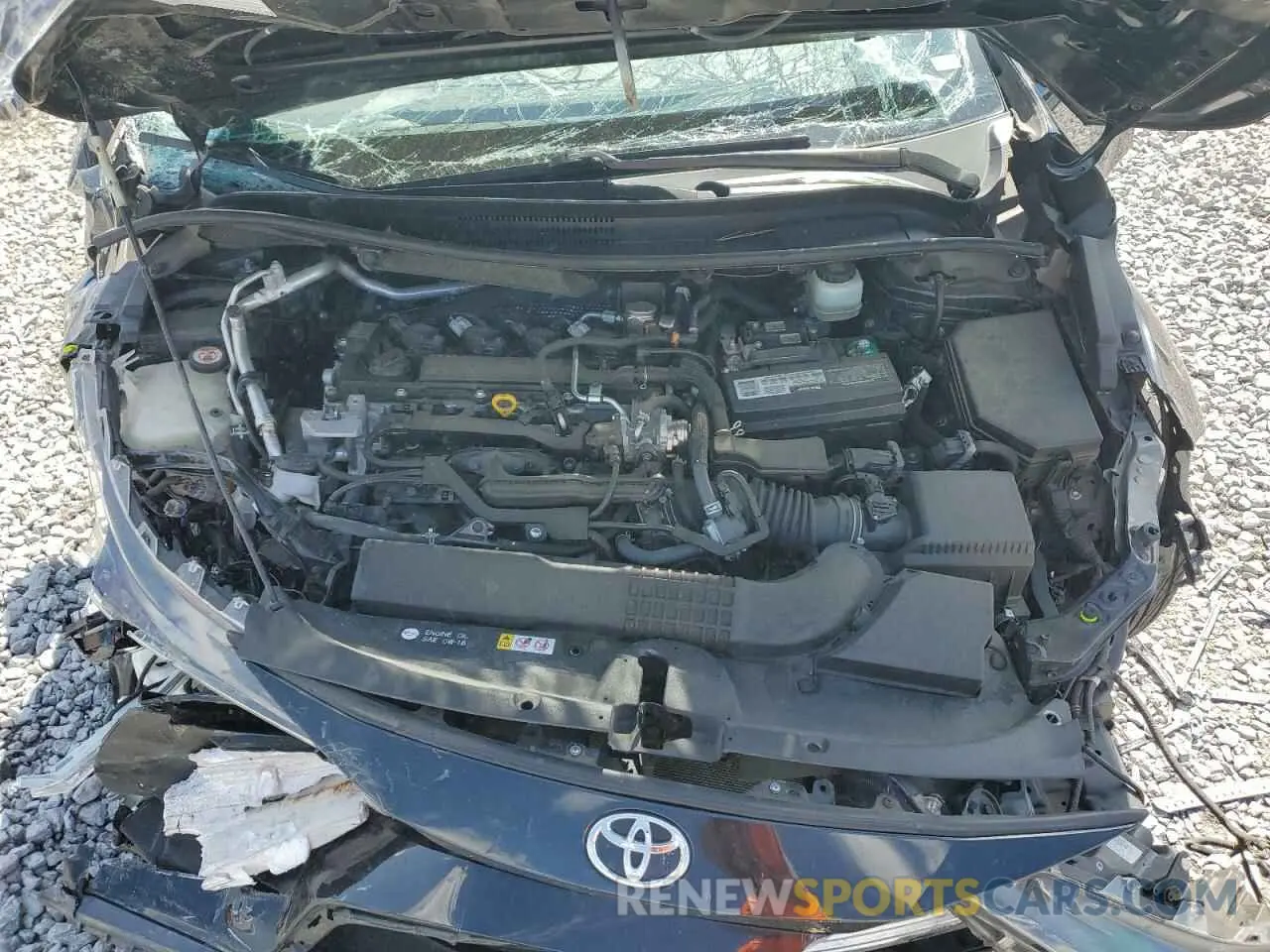 13 fotografías del automóvil dañado JTDS4RCE0LJ052879 TOYOTA COROLLA 2020
