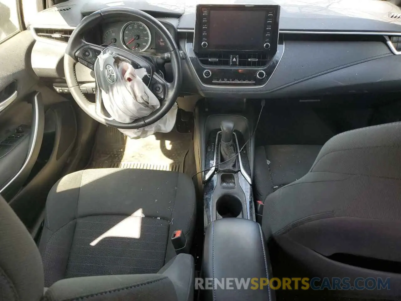 8 fotografías del automóvil dañado JTDS4RCE0LJ052879 TOYOTA COROLLA 2020