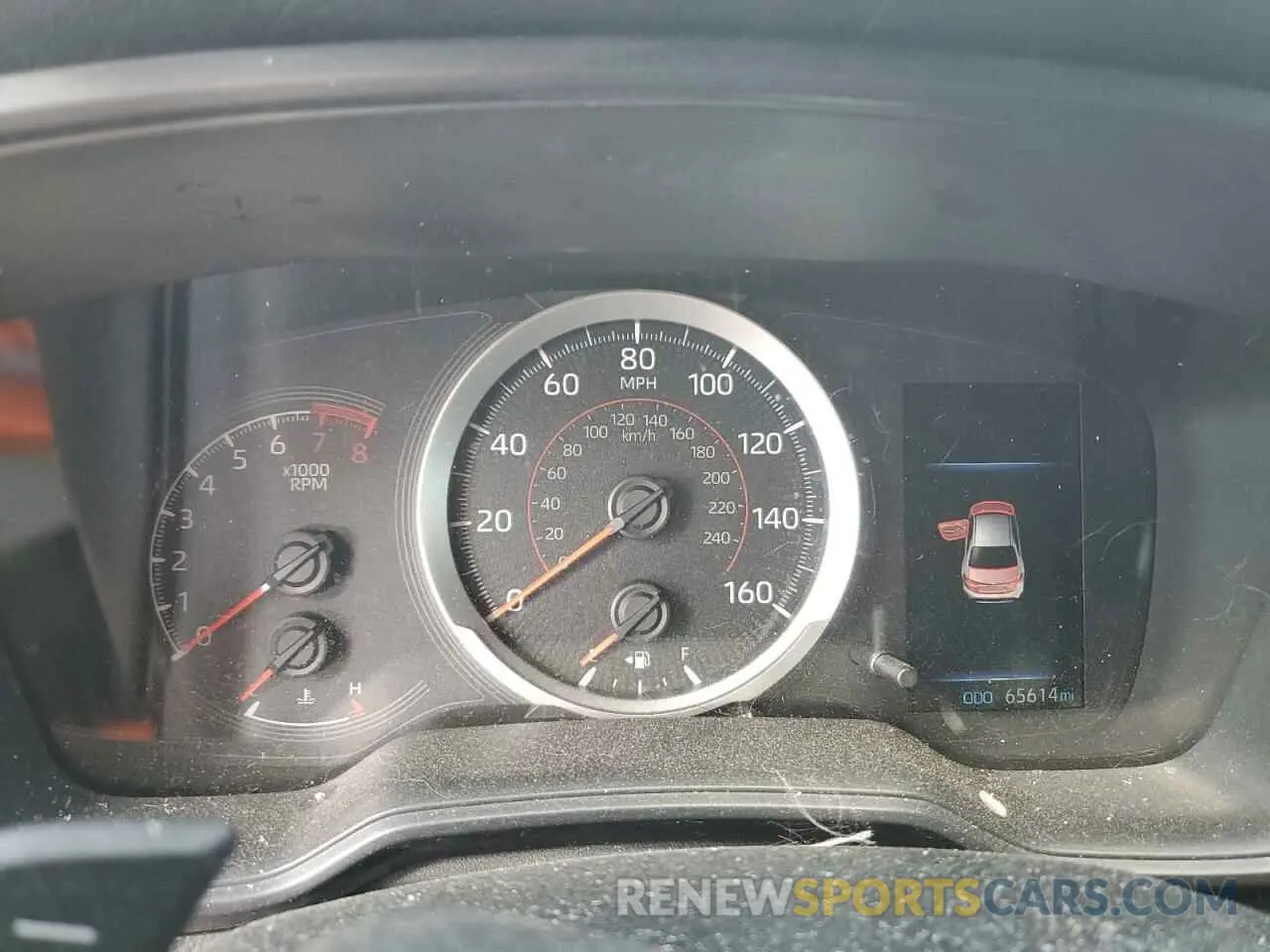 9 fotografías del automóvil dañado JTDS4RCE0LJ052879 TOYOTA COROLLA 2020