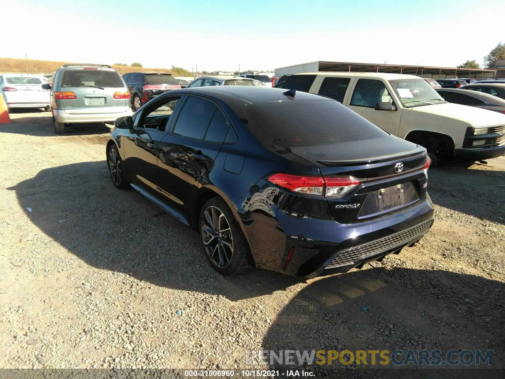 3 fotografías del automóvil dañado JTDS4RCE0LJ053045 TOYOTA COROLLA 2020