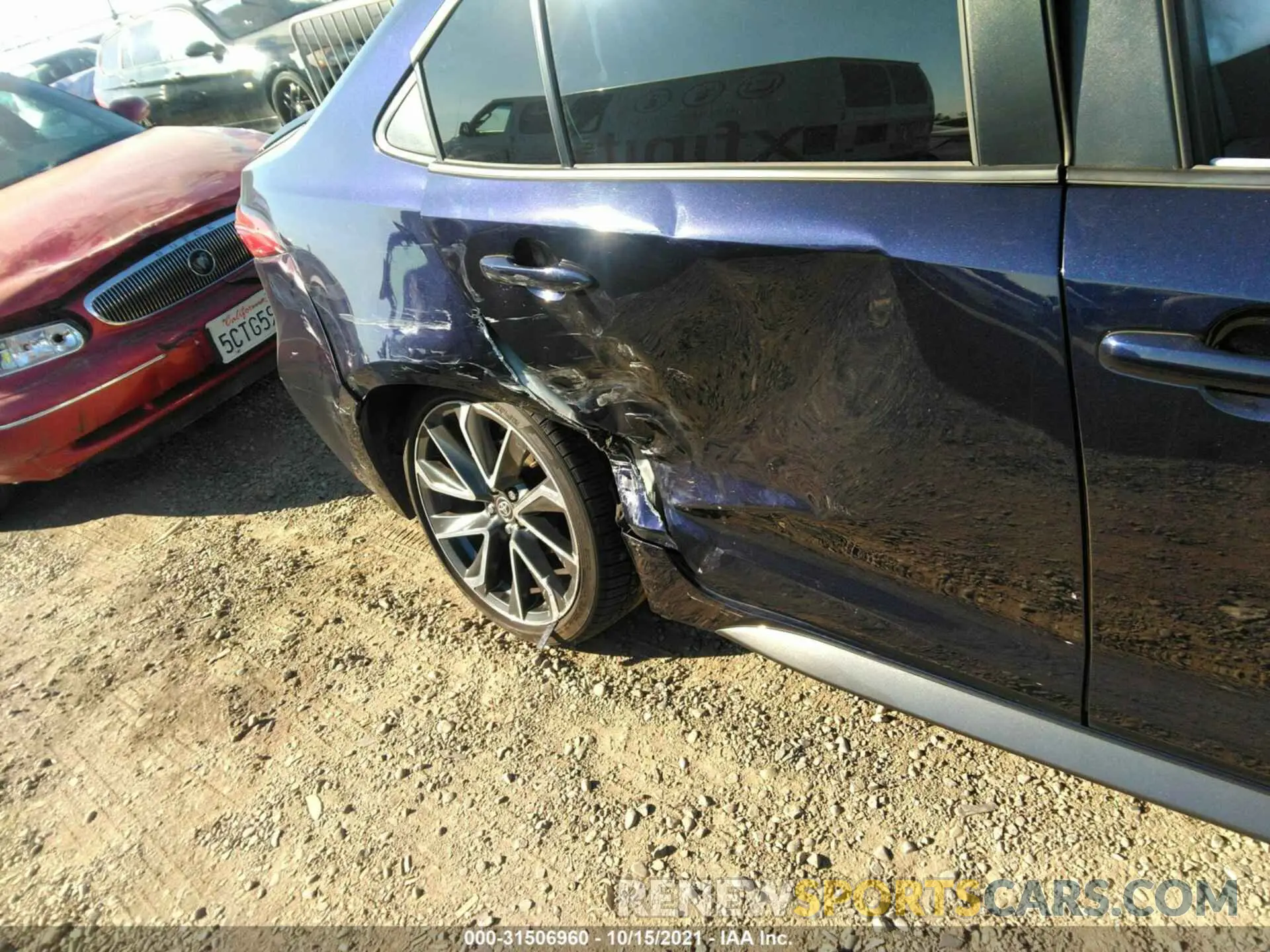 6 fotografías del automóvil dañado JTDS4RCE0LJ053045 TOYOTA COROLLA 2020