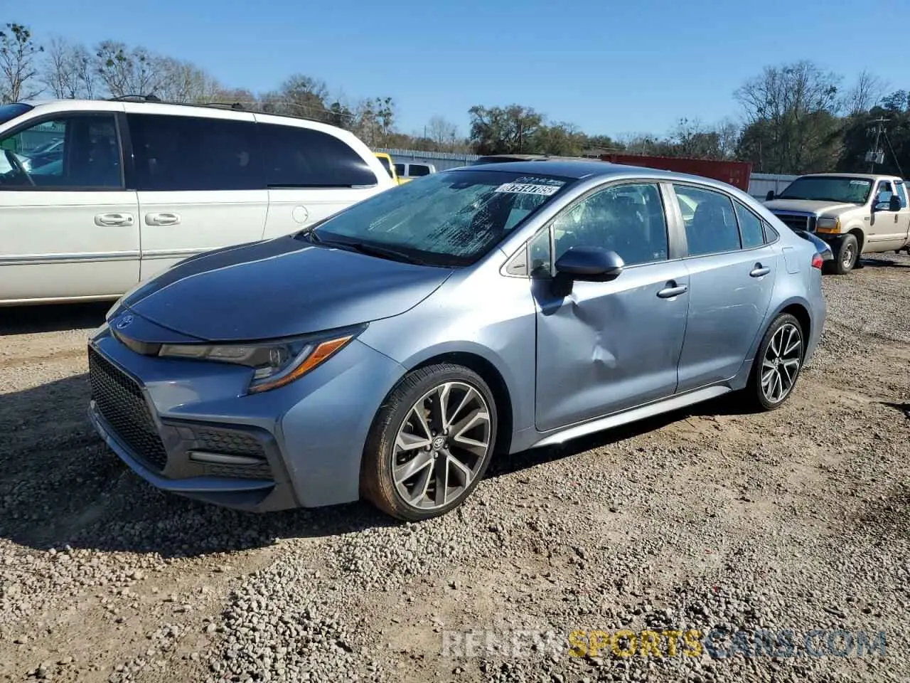 1 fotografías del automóvil dañado JTDS4RCE1LJ003626 TOYOTA COROLLA 2020