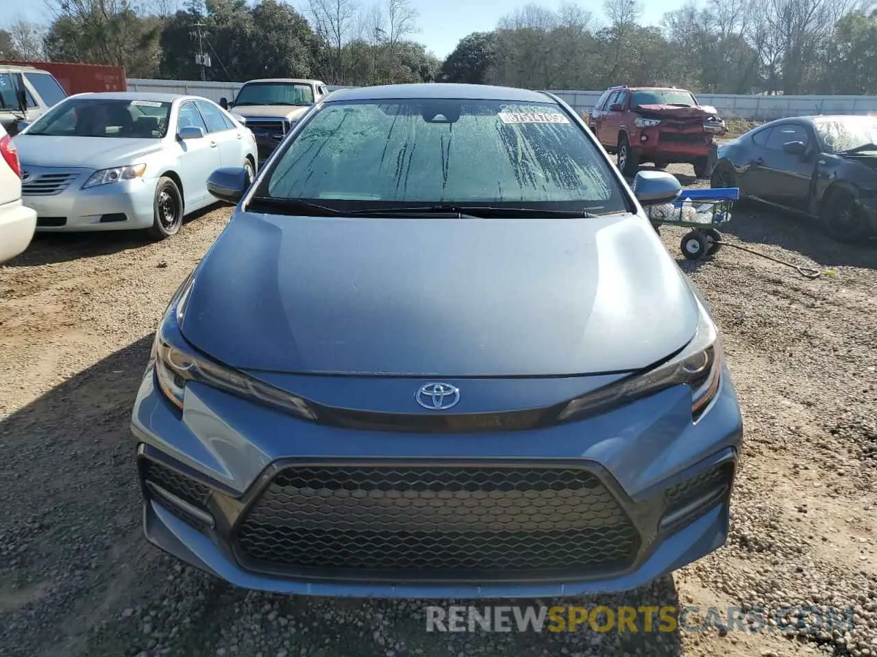 5 fotografías del automóvil dañado JTDS4RCE1LJ003626 TOYOTA COROLLA 2020